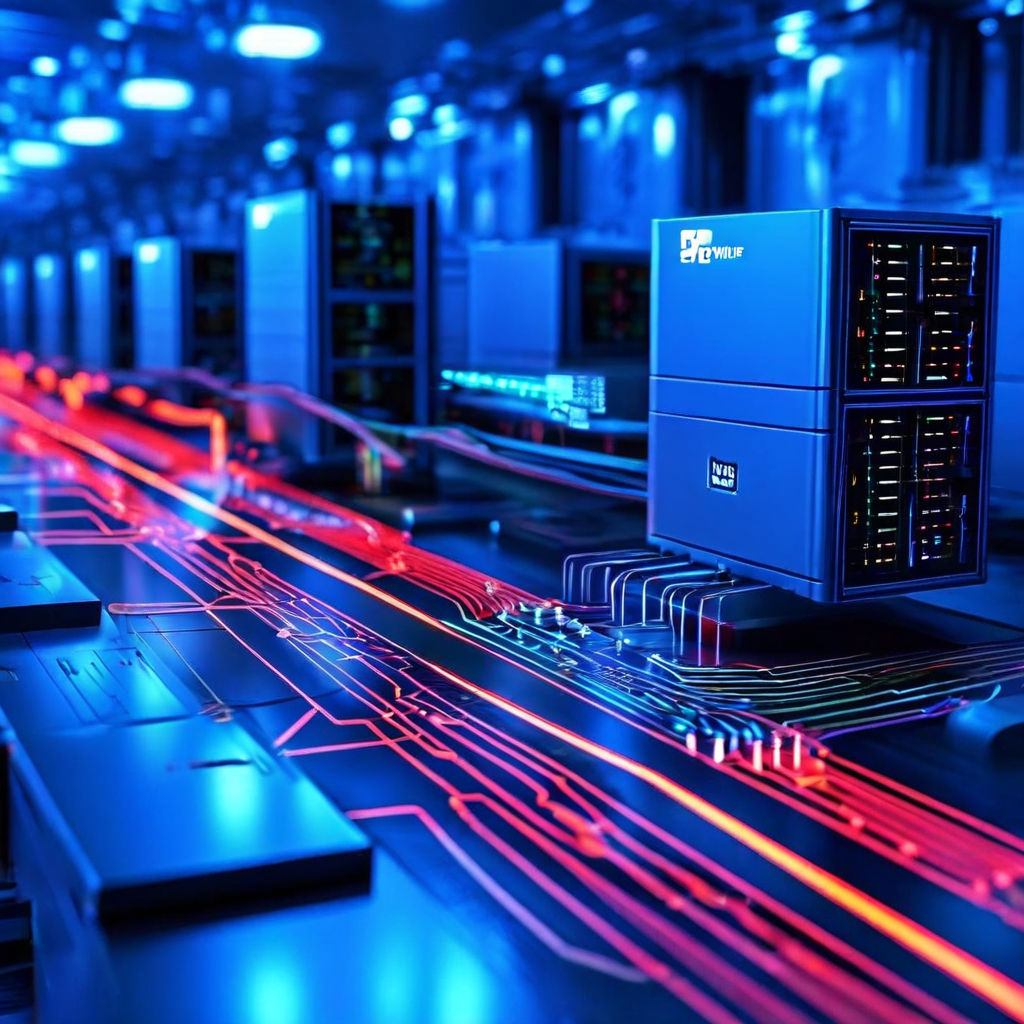 연속 배포 서버 환경에서 로드 밸런서로 향하는 가중치가 적용된 화살표로 표현된 디지털 트래픽 흐름을 시각화한 다이어그램입니다.